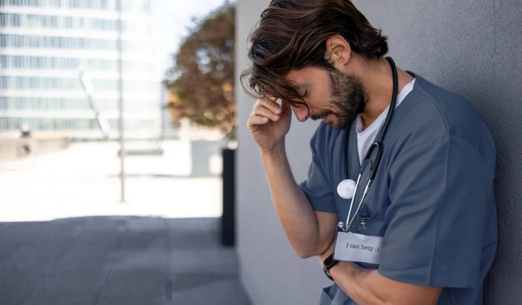 Healthcare team experiencing the effects of poor communication during a workplace discussion | CHCM