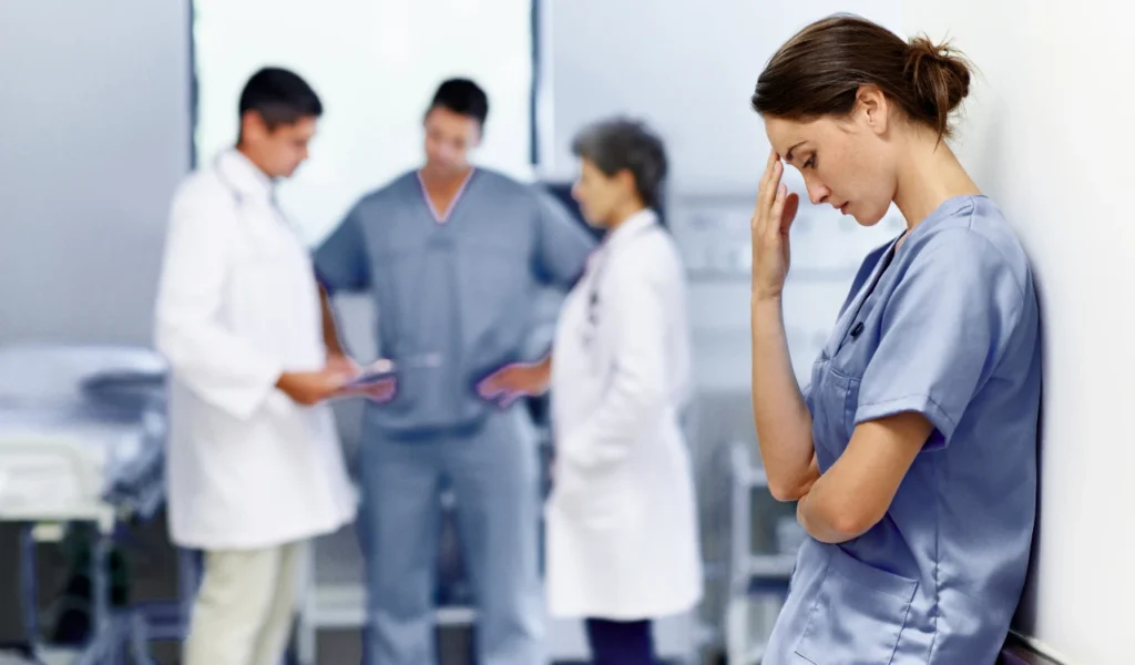 Healthcare professional feeling unheard during a team conversation | CHCM