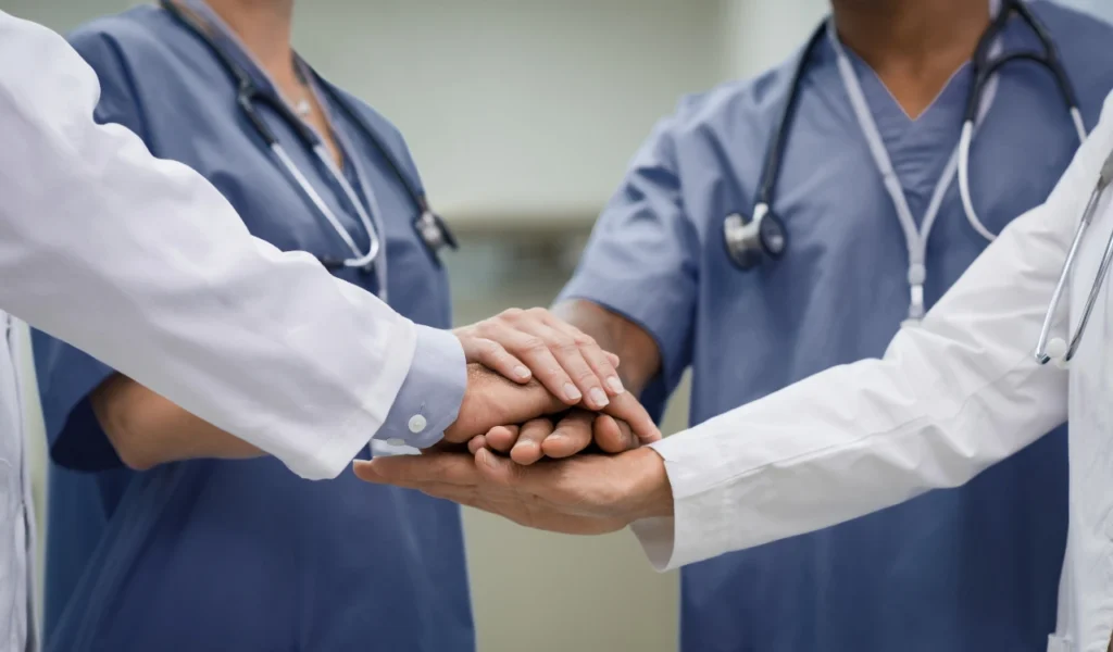 Interdisciplinary healthcare team coordinating care to improve the patient experience | CHCM