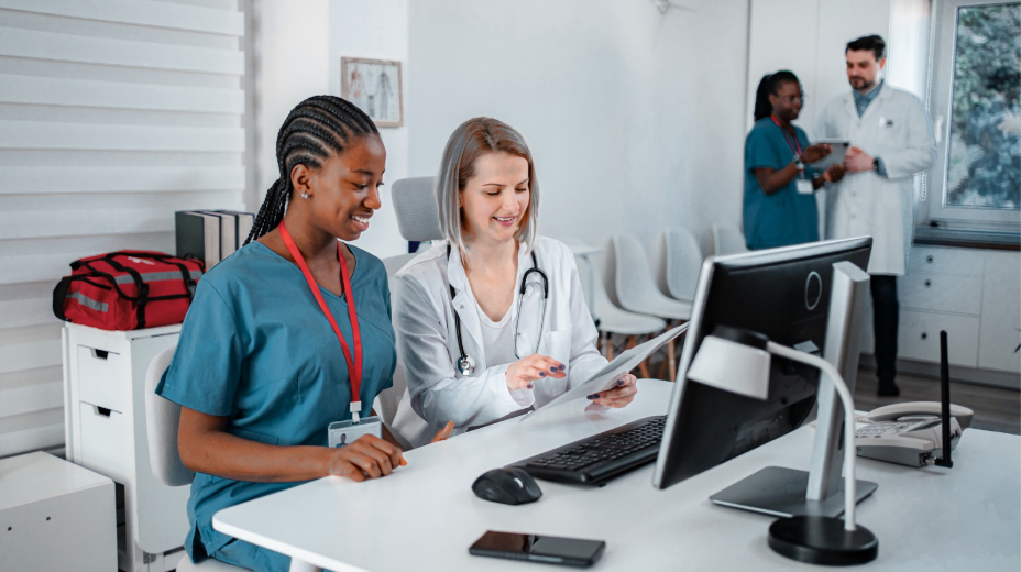 Nursing team collaborating to improve competency and patient care outcomes | CHCM