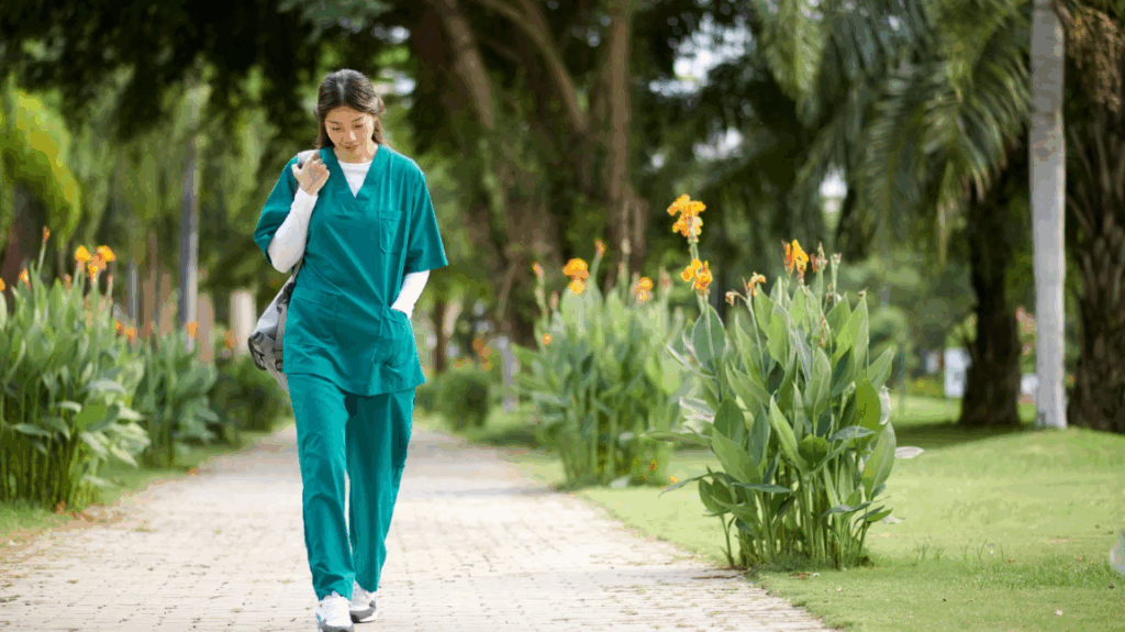 Quiet moment in nature representing inner stillness and peace. 