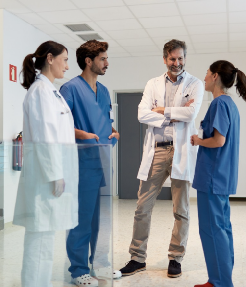 Healthcare leaders discussing workplace culture and interprofessional collaboration strategies | CHCM