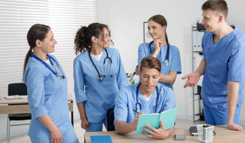 Nurse leaders participating in shared governance council meeting | CHCM
