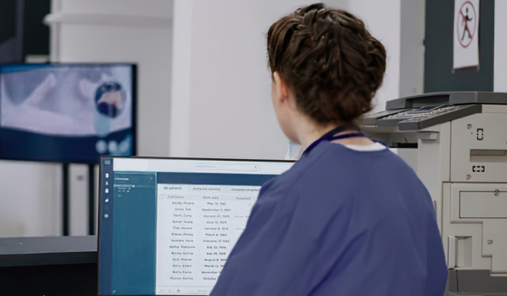 Healthcare leaders reviewing healthcare data dashboards to improve organizational performance | CHCM