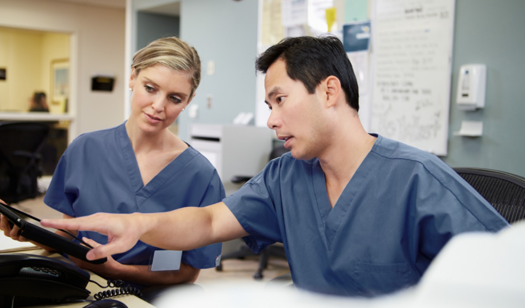 Healthcare leaders collaborating to interpret healthcare data and improve outcomes | CHCM 