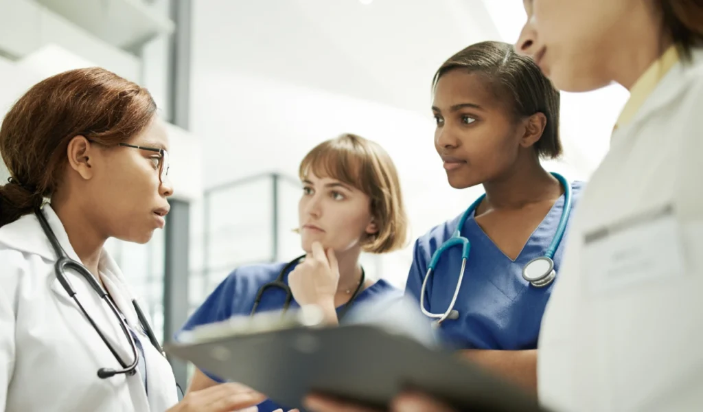 Nurse leaders and point-of-care team members using healthcare data to identify improvement opportunities | CHCM 