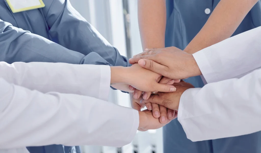 Healthcare team adapting to change while maintaining shared direction | CHCM  