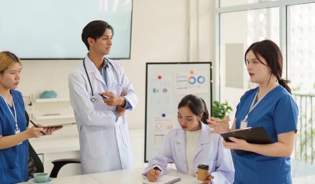 Nurses building a culture of inquiry through clinical discussion and collaboration | CHCM